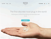 Tablet Screenshot of nosaplugs.com